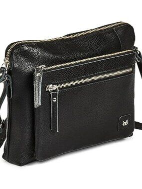 🆕 Leather Crossbody Bags for Women Small Soft Genuine Pebbled Sling Shoulder